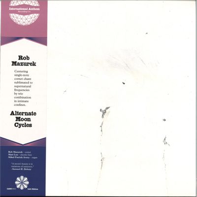 Rob Mazurek — Alternate Moon Cycles LP vinyl cover