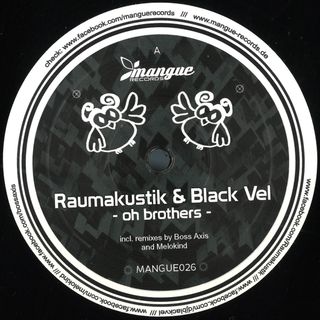 Raumakustik, Black Vel — Oh Brothers vinyl cover