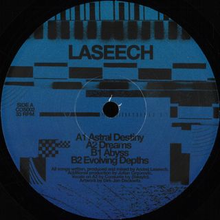 Laseech — Astral Destiny EP vinyl cover