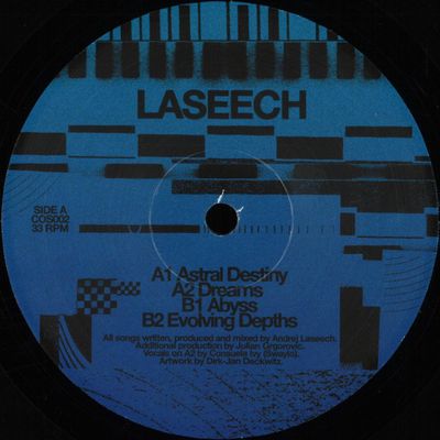 Laseech — Astral Destiny EP vinyl cover