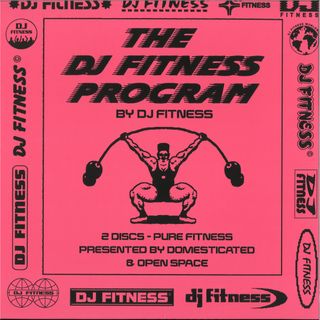 Dj Fitness — The DJ Fitness Programme LP 2x12" vinyl cover