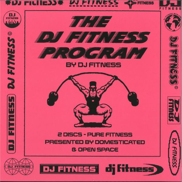 Dj Fitness — The DJ Fitness Programme LP 2x12" vinyl cover