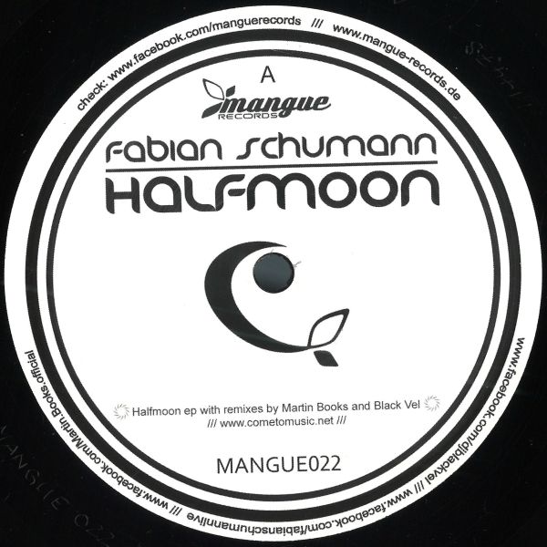 Fabian Schumann — Halfmoon Ep vinyl cover