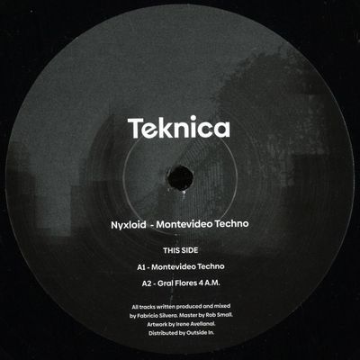 Nyxloid — Montevideo Techno vinyl cover