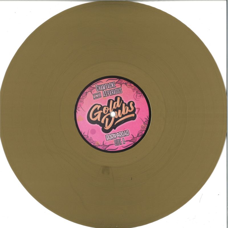 Gold Dubs — Champagne And Asparagus LP vinyl cover
