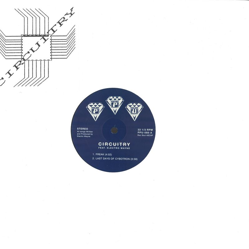 Circuitry, Electro Wayne — Freak vinyl cover