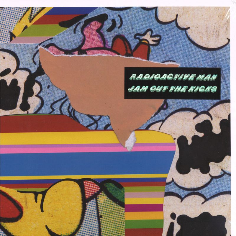Radioactive Man — Jam Out The Kicks LP 3x12" vinyl cover