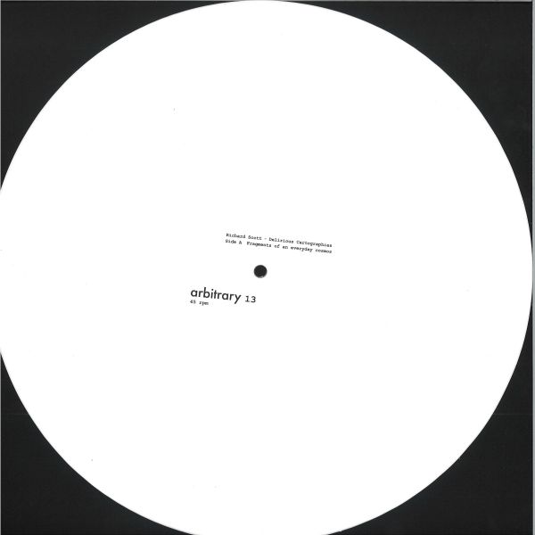 Richard Scott — Delirious Cartographies vinyl cover