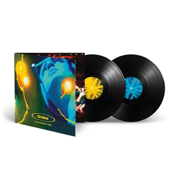 Orbital — Live At Glastonbury 1994 (LP 2x12") vinyl cover