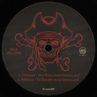 Fisherman, Paradise City Breakers — Jolly Roger Groove EP vinyl cover