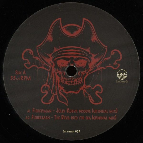 Fisherman, Paradise City Breakers — Jolly Roger Groove EP vinyl cover