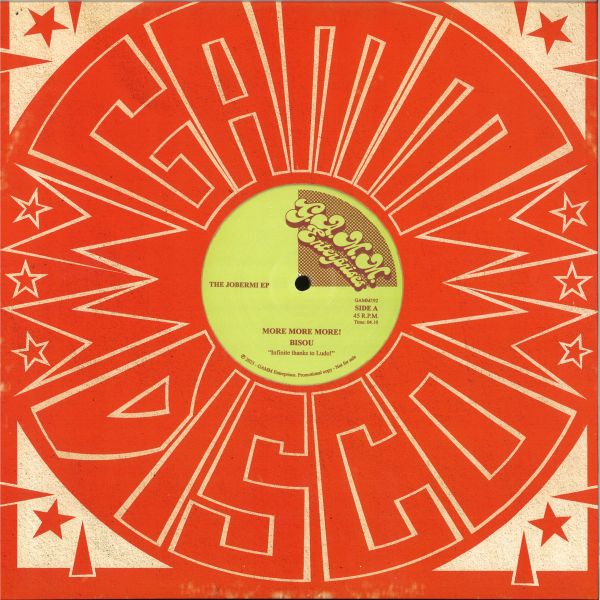 Bisou — THE JOBERMI EP vinyl cover