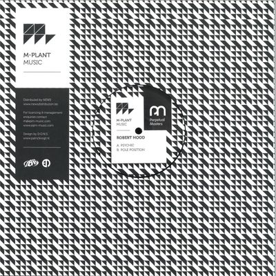 Robert Hood — PSYCHIC / POLE POSITION vinyl cover