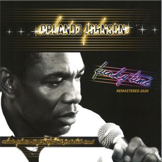 Orlando Johnson — funky time” LP REMASTERED 2020 vinyl cover