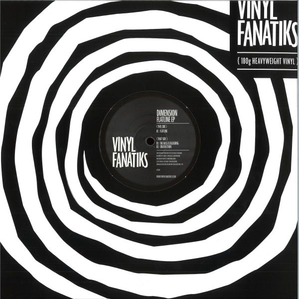 Dimension — Flatline EP vinyl cover
