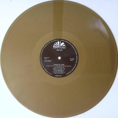 Dj's Project — VISION OF LOVE EP vinyl cover