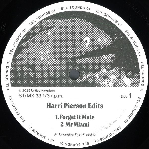 Harri Pierson Edits — EEL SOUNDS 01 vinyl cover