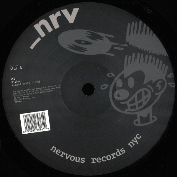 Miller — NRV004 vinyl cover