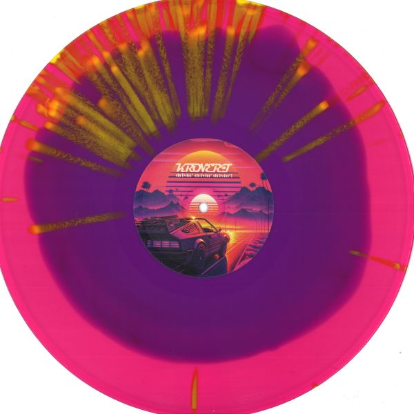 Kronert — DRIVIN DRIVIN DRIVIN vinyl cover