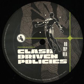 Romphea — CLASH DRIVEN POLICIES EP vinyl cover