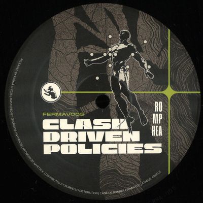 Romphea — CLASH DRIVEN POLICIES EP vinyl cover