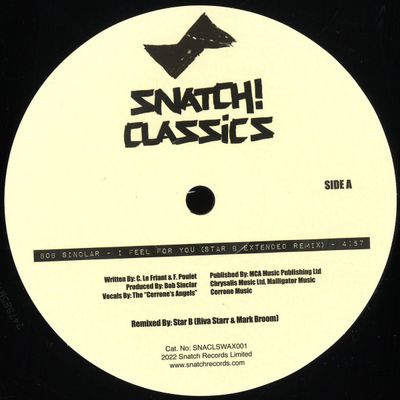 Bob Sinclar, Groove Armada — I Feel For You / Superstylin' vinyl cover