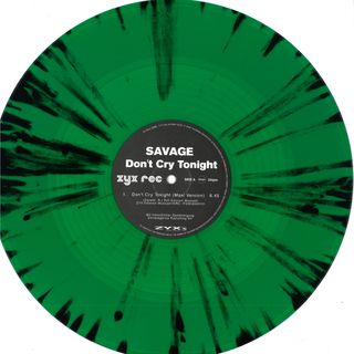 Savage — Don't Cry Tonight vinyl cover