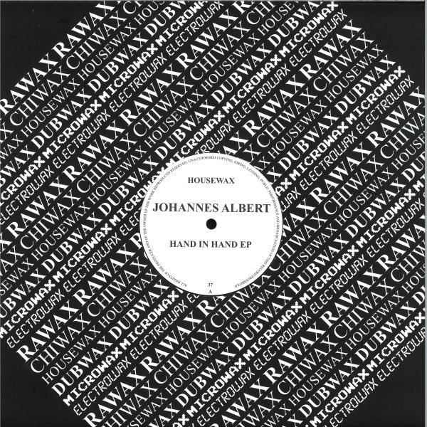 Johannes Albert — HAND IN HAND EP vinyl cover