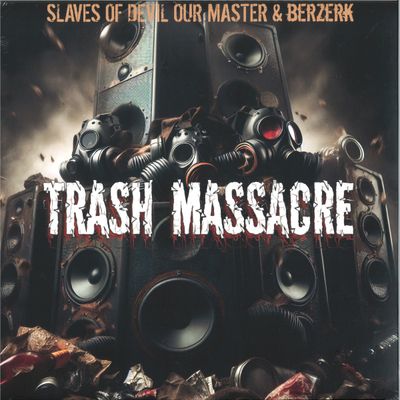 Various — Trash Massacre 2025 LP 2x12" vinyl cover