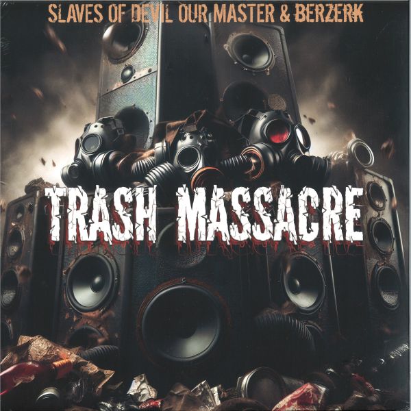 Various — Trash Massacre 2025 LP 2x12" vinyl cover