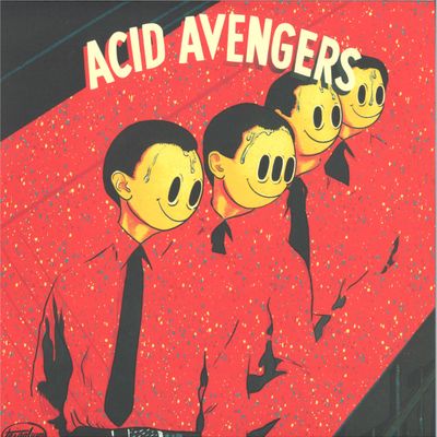 Kragg / RTR — Acid Avengers 032 vinyl cover