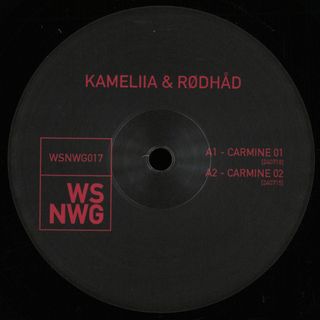 Kameliia, Rødhåd — CARMINE vinyl cover