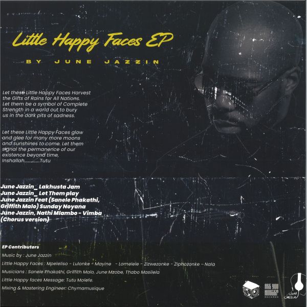 June Jazzin — Little Happy Faces EP vinyl cover