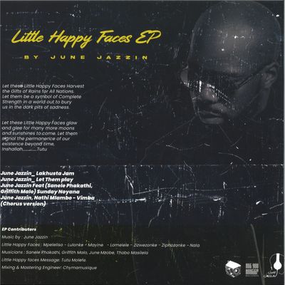 June Jazzin — Little Happy Faces EP vinyl cover