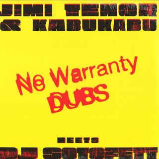 Jimi Tenor, Kabu Kabu, DJ Sotofett — No Warranty Dubs LP 2x12" vinyl cover