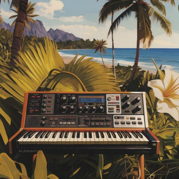Bobby, Djenko — Burning Up EP vinyl cover