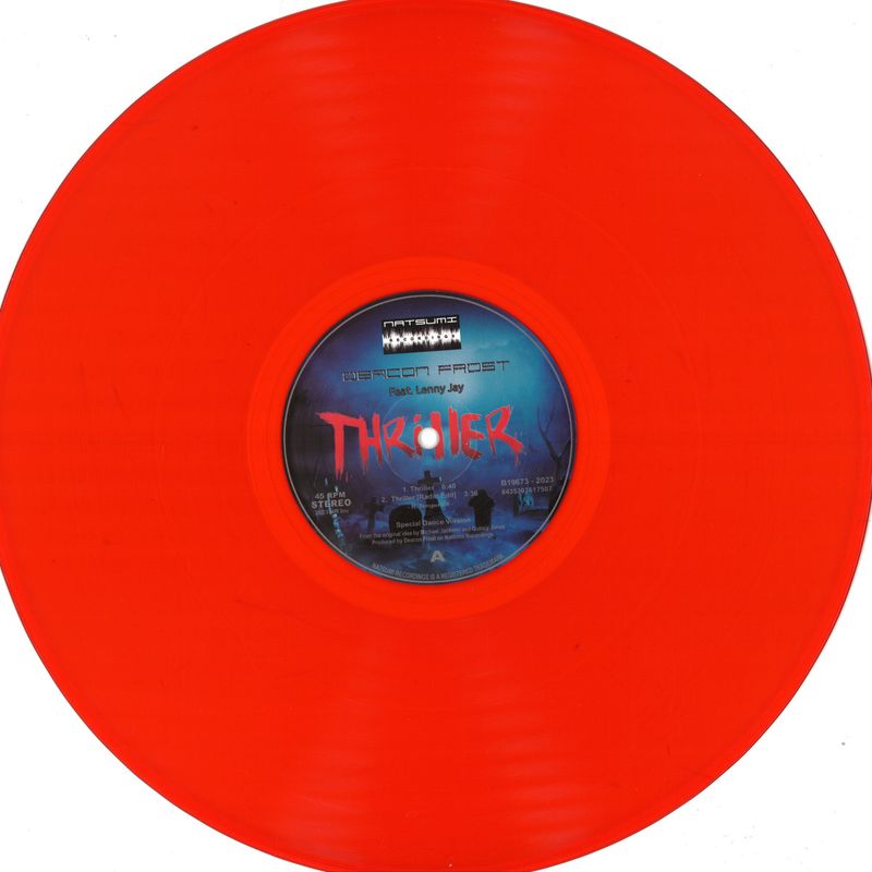 Deacon Frost, Lenny Jay — Thriller vinyl cover