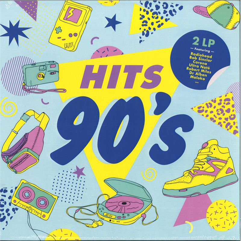 Various — HITS 90! LP 2x12" vinyl cover