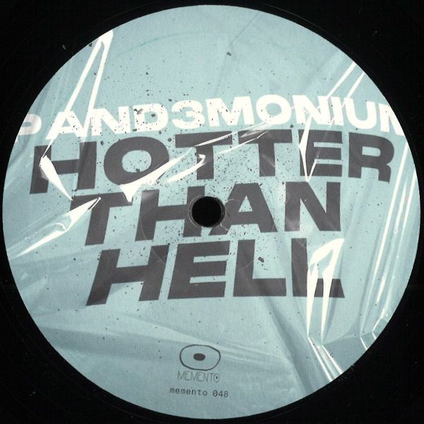 Pand3Monium — Hotter Than Hell vinyl cover