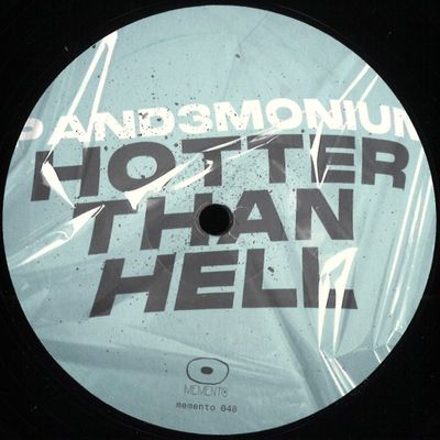 Pand3Monium — Hotter Than Hell vinyl cover