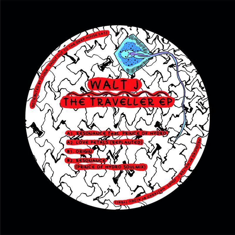 Walt J — The Traveller EP vinyl cover