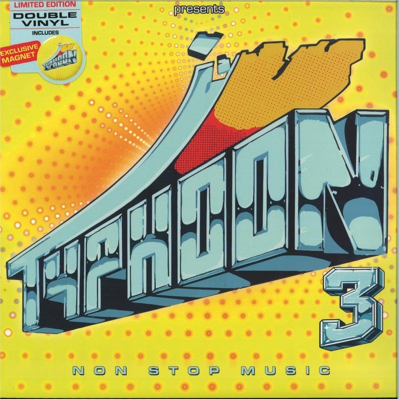 BEPPE LODA pres — TYPHOON 3 - NON STOP MUSIC LP 2x12" vinyl cover