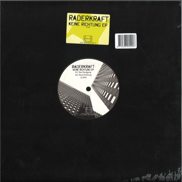 Raderkraft — Keine Richtung Ep vinyl cover