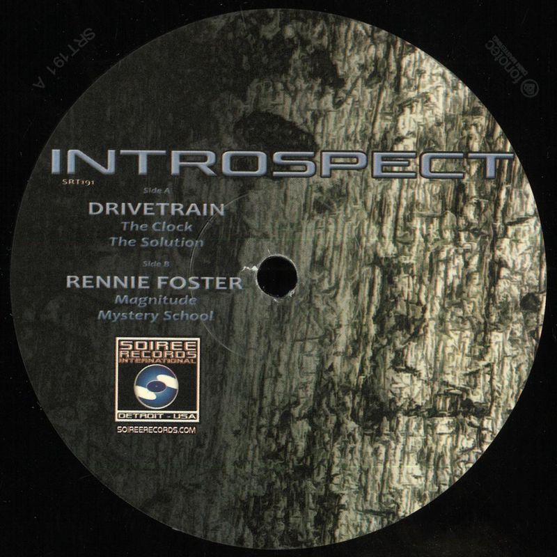 Drive Train, Rennie Foster — Introspect vinyl cover