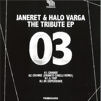 Janeret, Halo Varga — The Tribute EP Incl. Franco Cinelli Remix) vinyl cover