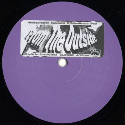 Matthew Hartshorn, Jay Gadi — From The Outside vinyl cover
