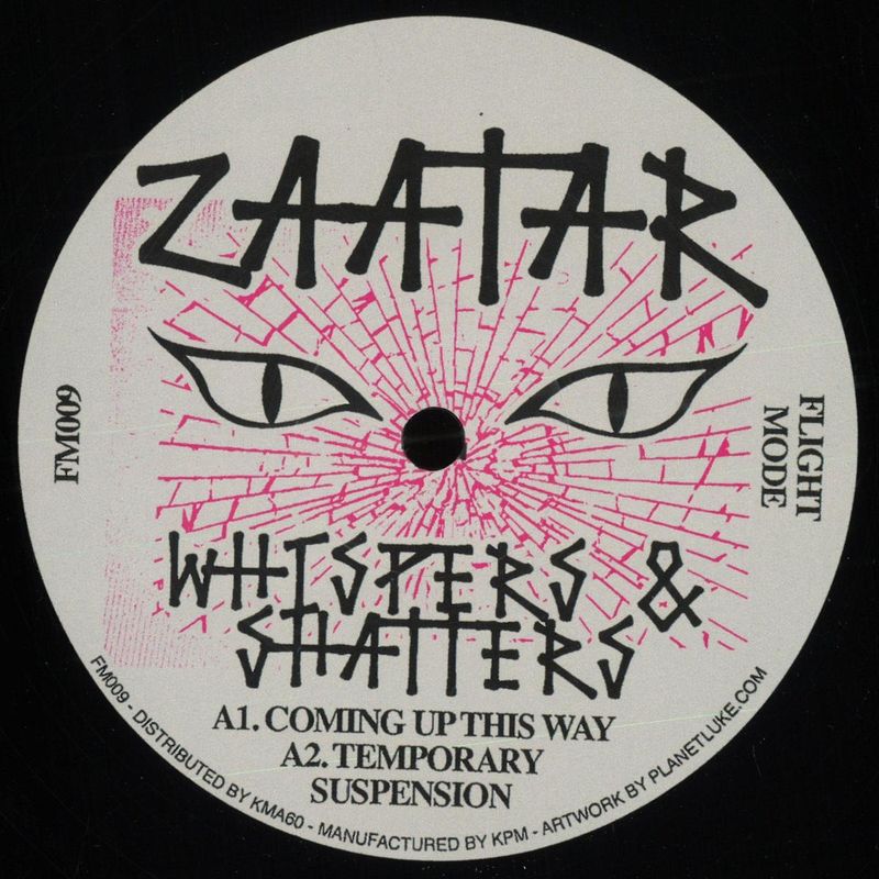 Zaatar — Whispers and Shatters vinyl cover