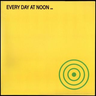 Olaf Nicolai — Every day at noon... (LP 2x12") vinyl cover
