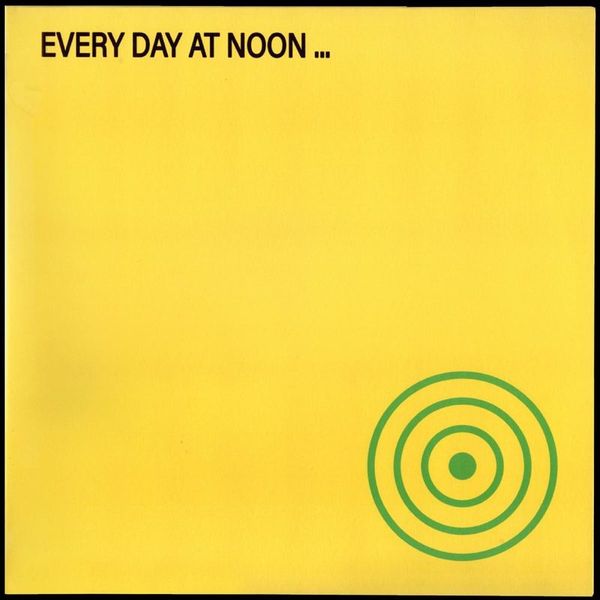 Olaf Nicolai — Every day at noon... (LP 2x12") vinyl cover