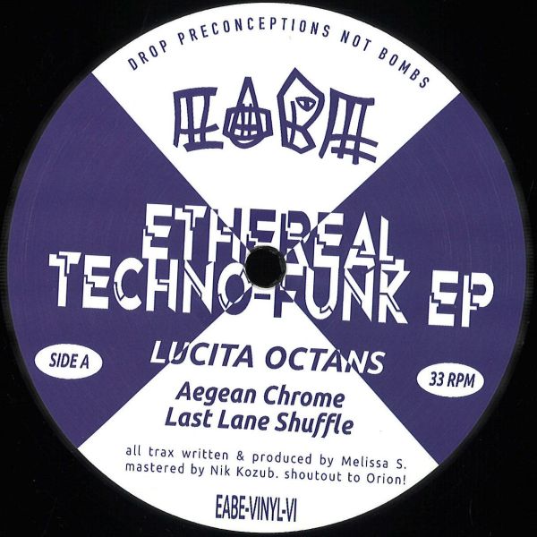Lucita Octans, DJ Lifegoals — Ethereal Techno-Funk EP vinyl cover